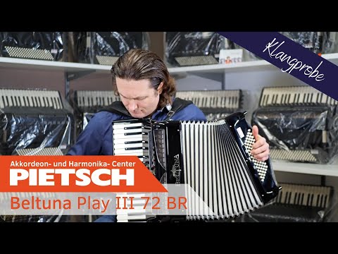 Akkordeon - Beltuna Play III 72 BR - Klangprobe