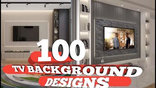 TV BACKGROUND DESIGNS/ARCHITECTURAL TIPS