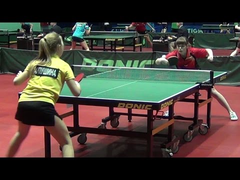 Дарья ДУЛАЕВА - Анастасия КАРПУШИНА Настольный теннис, Table Tennis