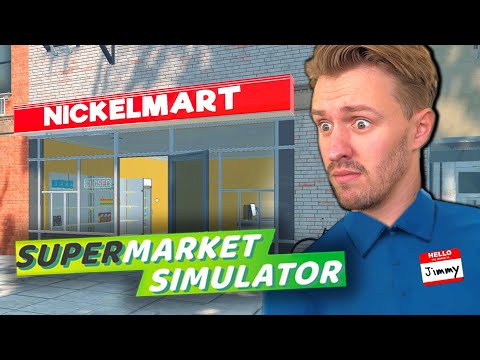 I OPENED MY OWN STORE In Supermarket Simulator!!