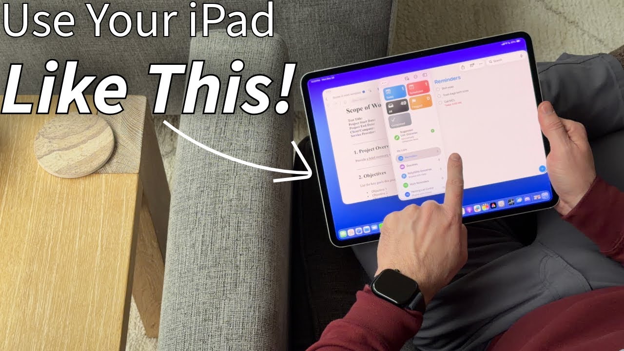 Why you should STOP using a keyboard with your iPad…at least some of the time.