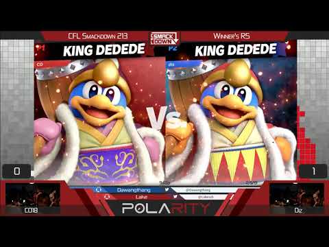 CFL Smackdown Ultimate 213 - CO18 (King Dedede) vs DiZ (King Dedede) - Winners R5