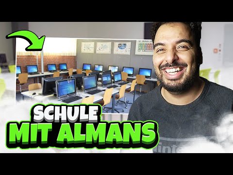SCHOOL WITH ALMANS | Moroccans yell at students in the computer room during biology class