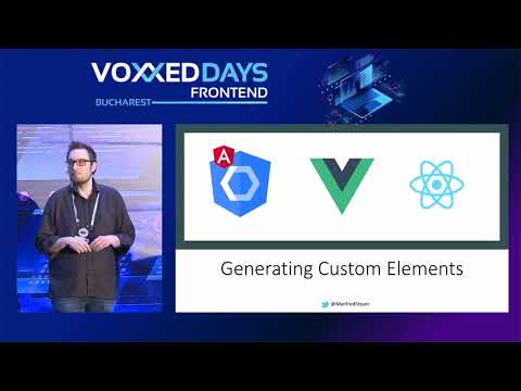 Manfred Steyer - Angular, React, Vue and co: Harmoniously united by web components and micro apps?
