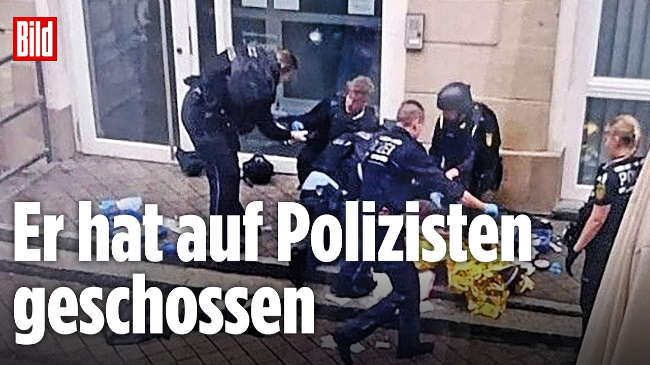 TUTTLINGEN: Polizei erschießt bewaffneten Angreifer (27) vor dem Rathaus