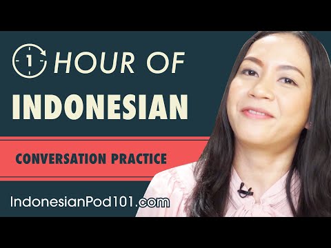 1 Hour of Indonesian Conversation Practice - Improve Speaking Skills