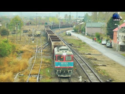 LDE2100 62-1529-7 & Mecanic Super Engineer & Marfar GFR Freight Train in Oradea - 02 November 2019