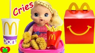 Baby Alive Sweet Tears Cries and Eats McDonald's