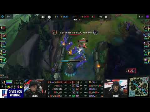 Zeus solo kills Flandre with GankPlank