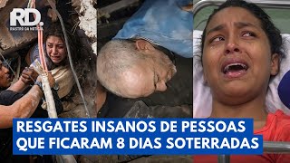 Sobreviventes são encontrados após 8 dias sob os escombros na Venezuela | Rastro da Notícia