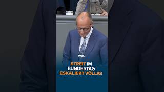 BERLIN: DER STREIT IM DEUTSCHEN BUNDESTAG ESKALIERT! MERZ VS WEIDEL! |