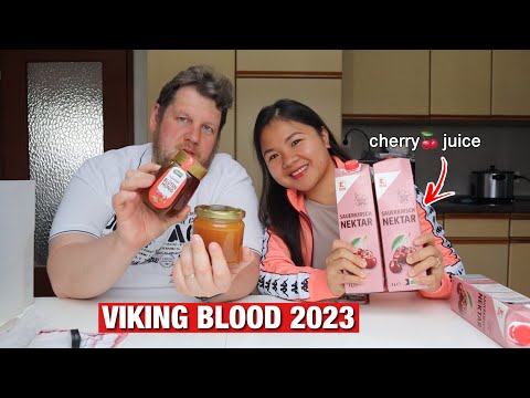 Viking Blood 2023 Part 1 - How to make Mead - Cherry Honey Wine