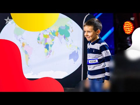 Casey sa tutte le bandiere e le capitali del mondo 🌍 | Italia’s Got Talent