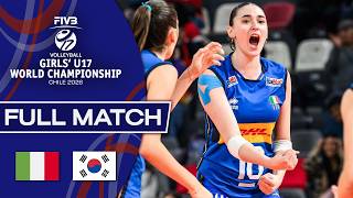 Italy vs. Korea - Pool Play | Girls' U17 World Championship - 2026
