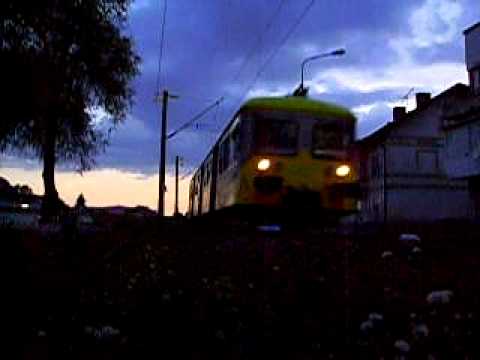 Tren personal Ilva Mica-Suceava la intrare in Vatra Dornei