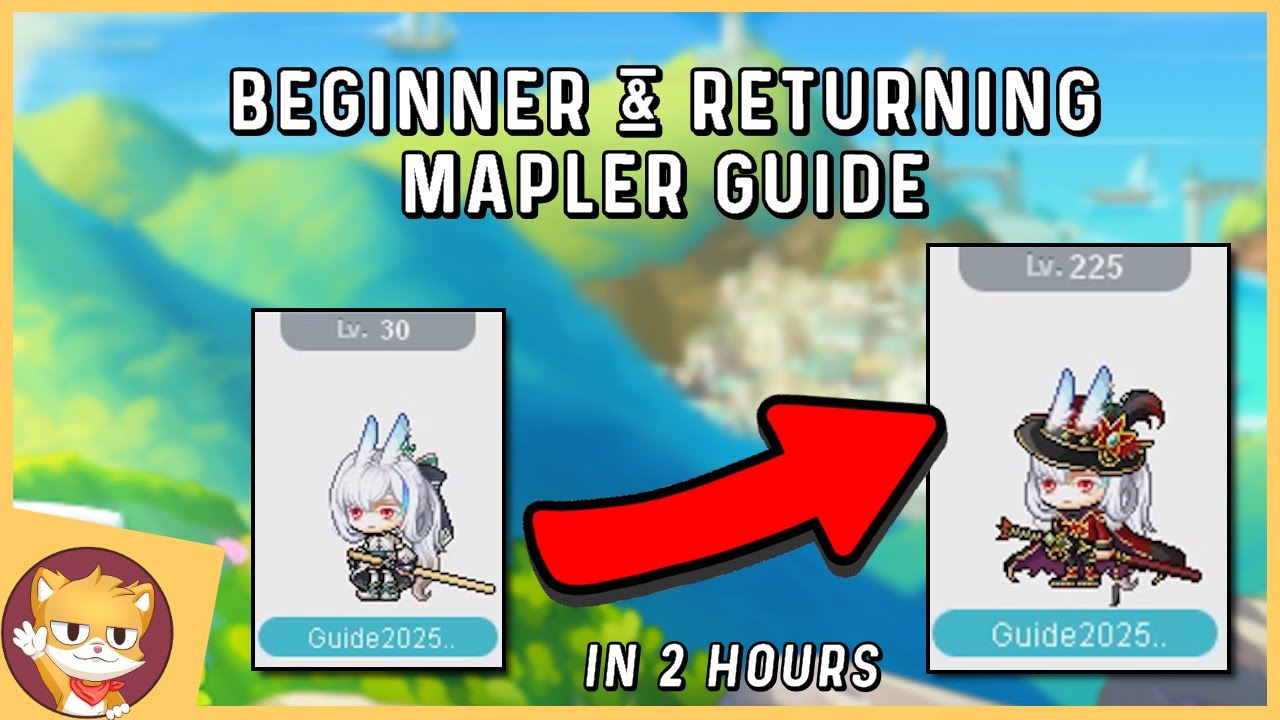 Beginner And Returning Mapler Guide | Challenger World | MapleStory Global