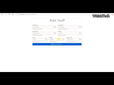 Client Side Validation Using Javascript And Bootstrap 5 Full Tutorial