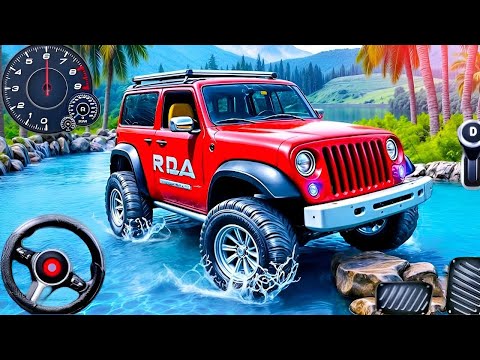 Jeep Driving Offroad Simulator 2024 - 4x4 SUV Luxury Prado Driver 3D - Android Gameplay Part-6
