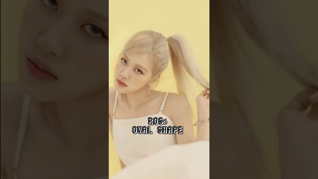 Blackpink members face shape