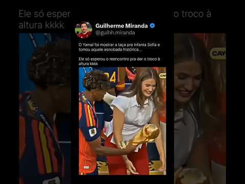 😂 A lei do retorno agiu em tempo recorde com Lamine Yamal!