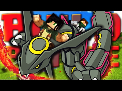 SHINY RAYQUAZA IN MINECRAFT