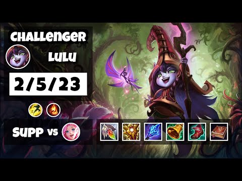 Lulu Challenger Gameplay S11 Replay 11.16 Support (2/5/23) - TURKISH