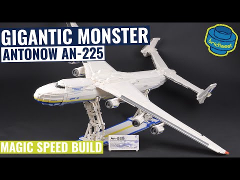 5350pcs / 112 cm GIGANTIC Antonov An-225 Mriya - JieStar 57014
