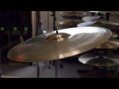 1950s Zildjian A 22" Small Stamp Ride Cymbal 2385g image 4