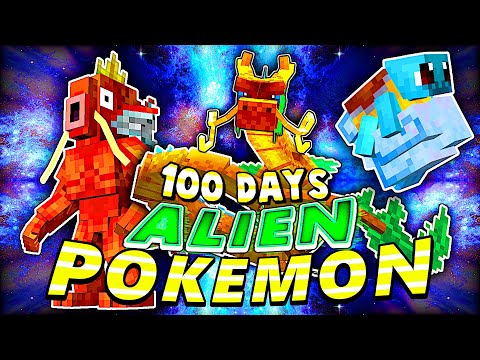 L8Games - We Spent 100 Days in Minecraft Pokémon with Fakemon ONLY