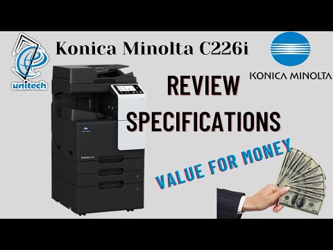 Konica Minolta C226i 12X18 Digital Colour M/C with OC