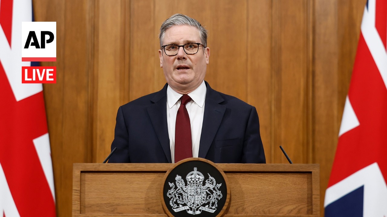 Video | LIVE: British PM Keir Starmer holds a press conference on Iran war