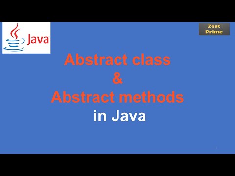 30 Java Tutorialabstract Class And Methods In Java Understanding With Practical Exampleszest Prime