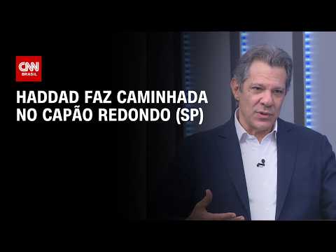Fernando Haddad, candidato ao governo de SP, cumpre agenda na capital paulista| CNN 360°