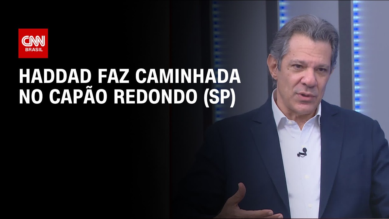 Fernando Haddad, candidato ao governo de SP, cumpre agenda na capital paulista| CNN 360°
