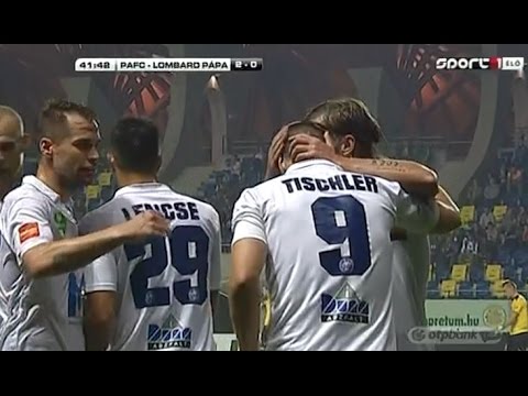 Tischler Patrik gólja a Puskás Akadémia FC - Lombard Pápa Termál FC mérkőzésen