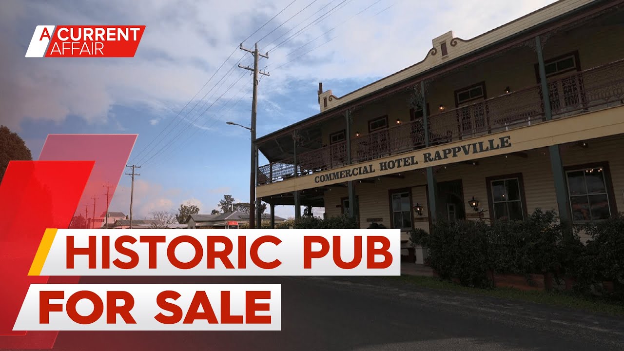Historic country pub on the market for a six-figure price tag | A Current Affair