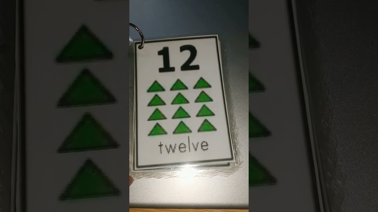 DIY Flashcards Numbers 1-20