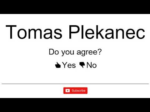 How to Pronounce / How to Say: Tomas Plekanec