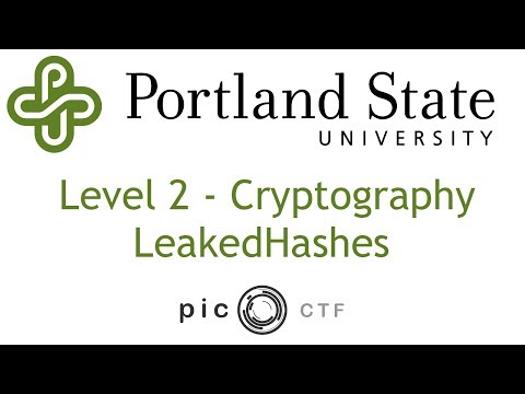 PicoCTF 2017 - LeakedHashes Walkthrough