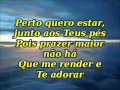 Te Louvarei Ministério Toque No Altar Playback Legendado