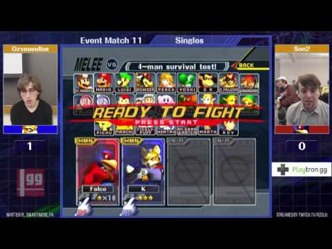 Event Match 11: Ozymandias (Fox) vs Son2 (Falco) - Winners Round 2
