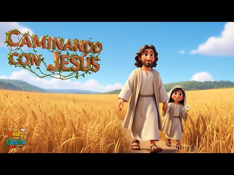 Caminando con Jesús – Canción Cristiana Infantil Animada