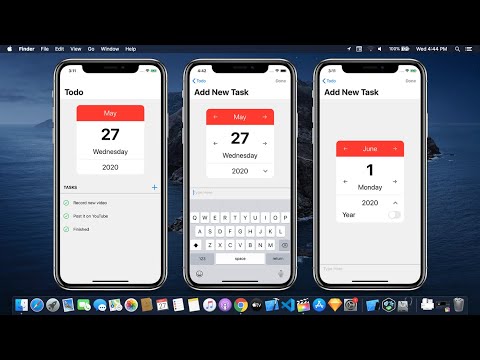 Minimal Todo App Using SwiftUI - Todo List With Core Data Using SwiftUI - SwiftUI Tutorials