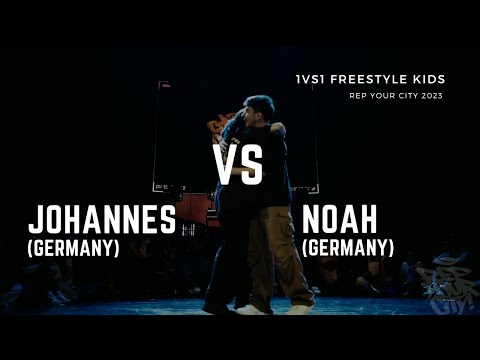 Rep. Your City 2023 - 1vs1 - Freestyle Kids Battle (Top 8) - Johannes vs. Noah