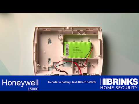 How to replace your Honeywell Touch 5000 Panel Battery