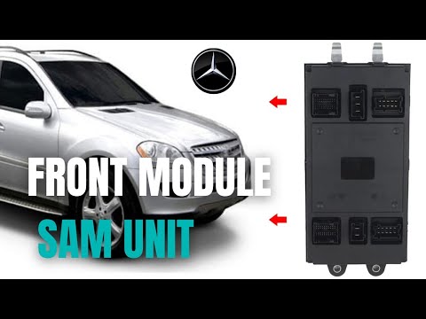 How to Front SAM Control unit Mercedes ML320 R350 ML 350