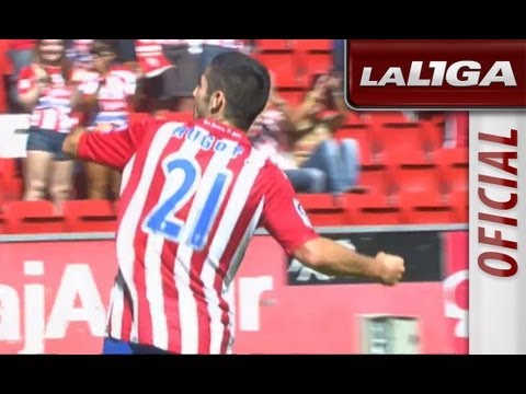 Gol de Hugo Frailé (1-0) en el Sporting - Mallorca - HD