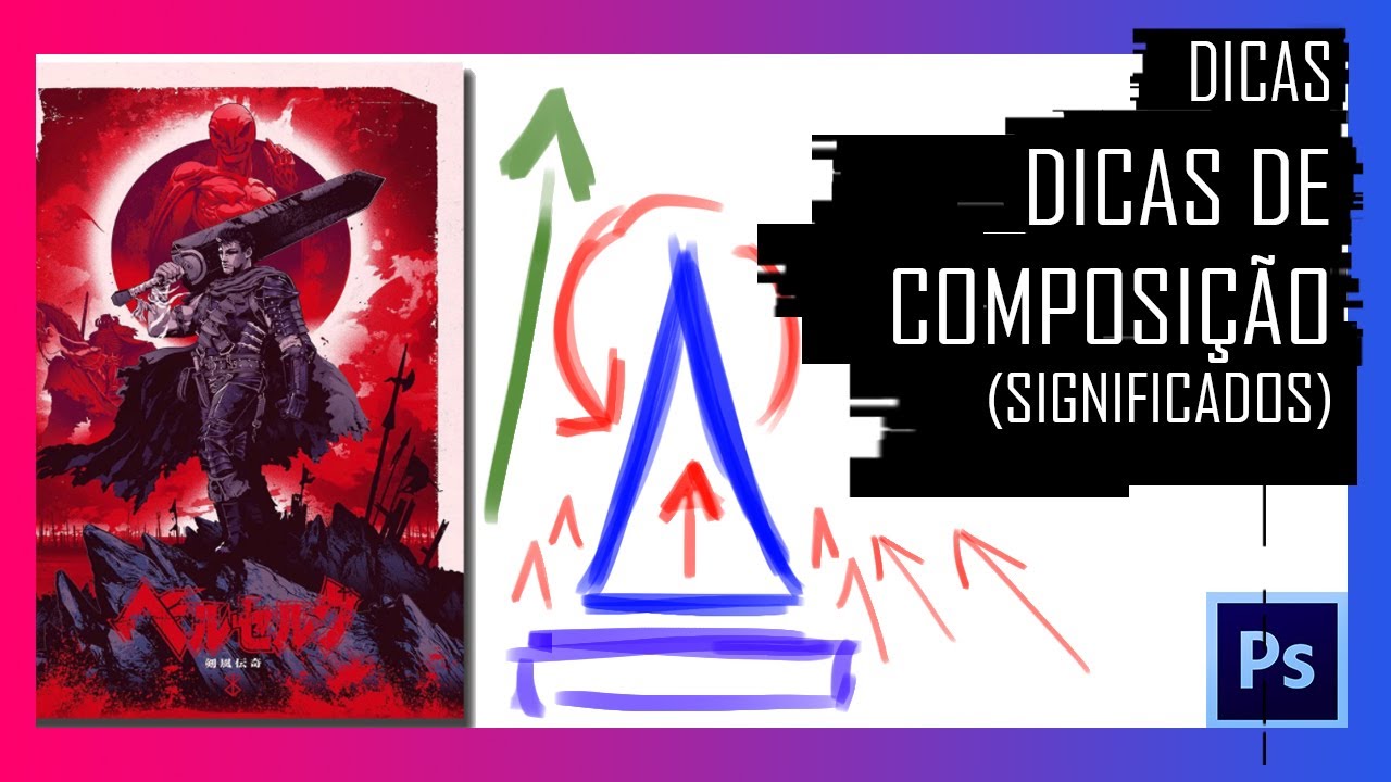 Dicas para Criar Composição - Significados e Mensagens (uma Aula de Design para poster ou capas)