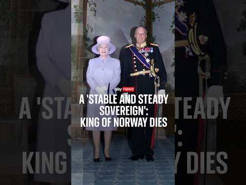 A 'stable and steady sovereign': King of Norway dies