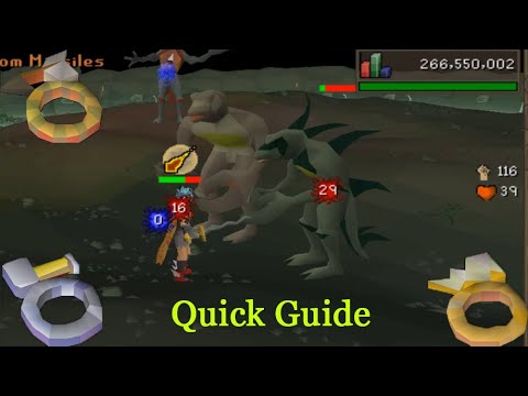 OSRS Dagannoth Kings SOLO all 3 kings Quick Guide (high level)
